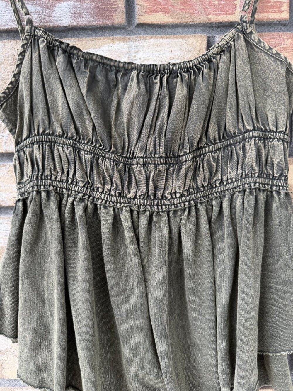 Free People We The Free Scarlett Tank - Sea Lion - Large - Picture 10 of 12